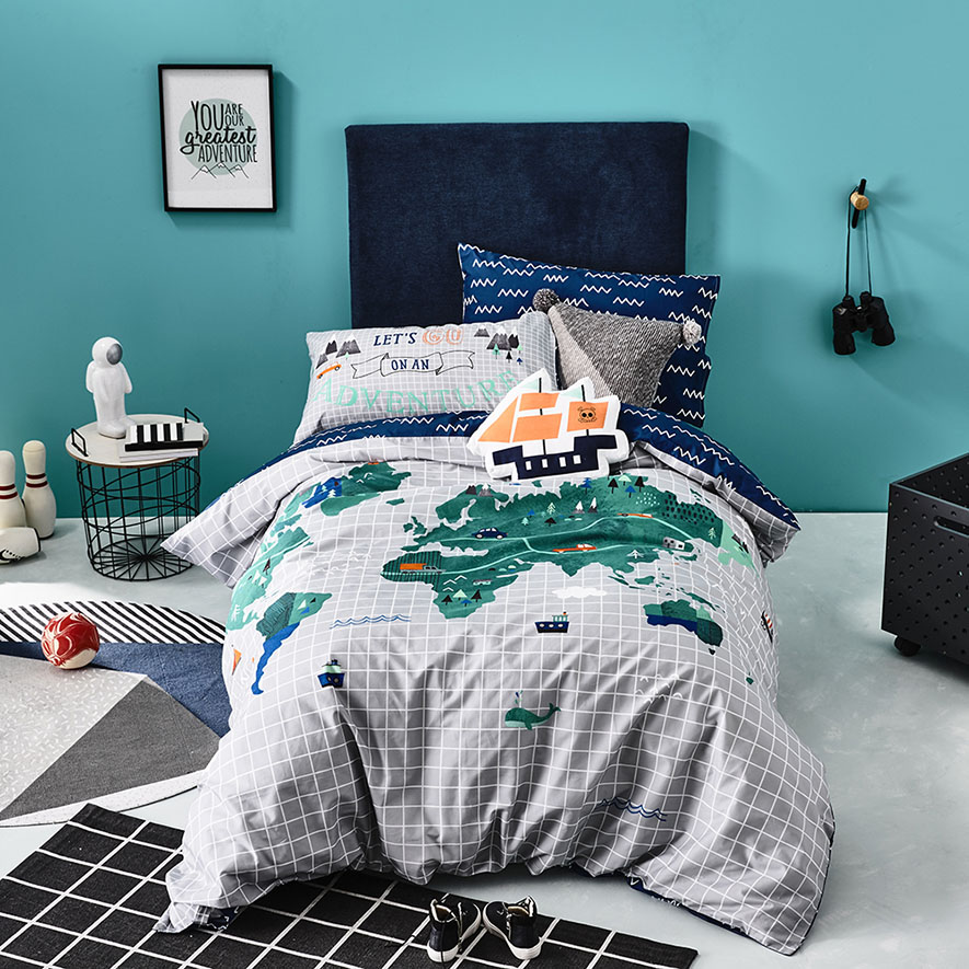 Boy quilt cover deals