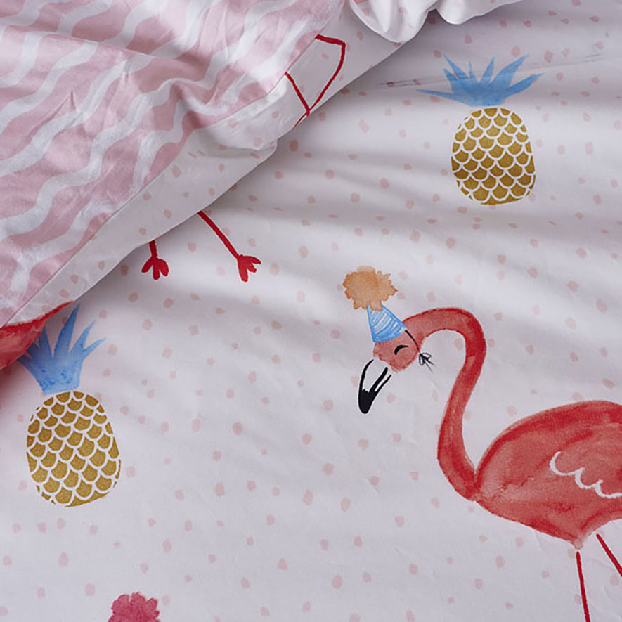 Adairs flamingo quilt cover shop