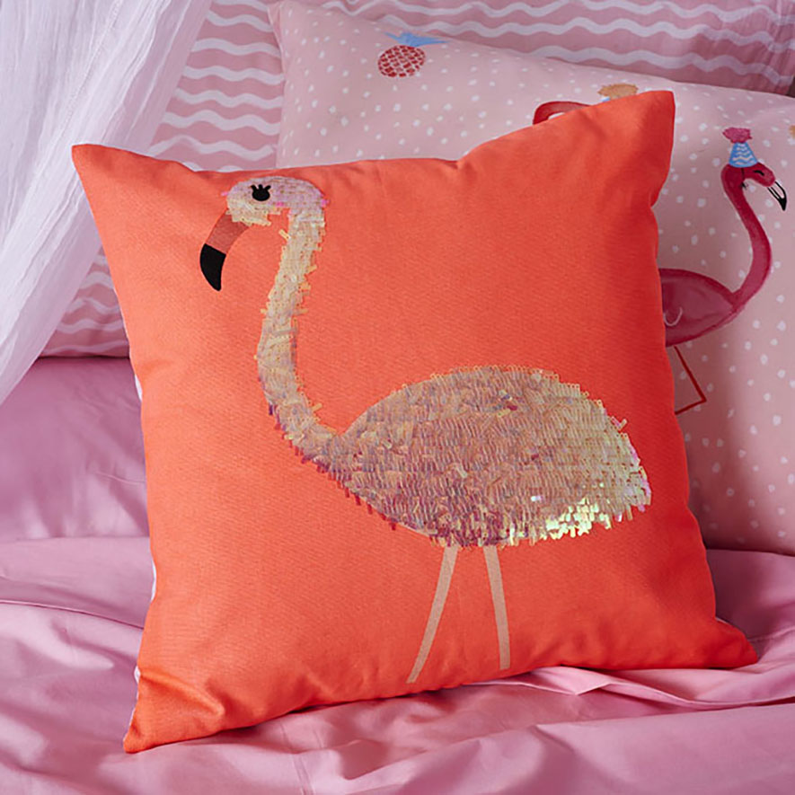 Adairs Kids Flamingo Fiesta Quilt Cover Set Adairs