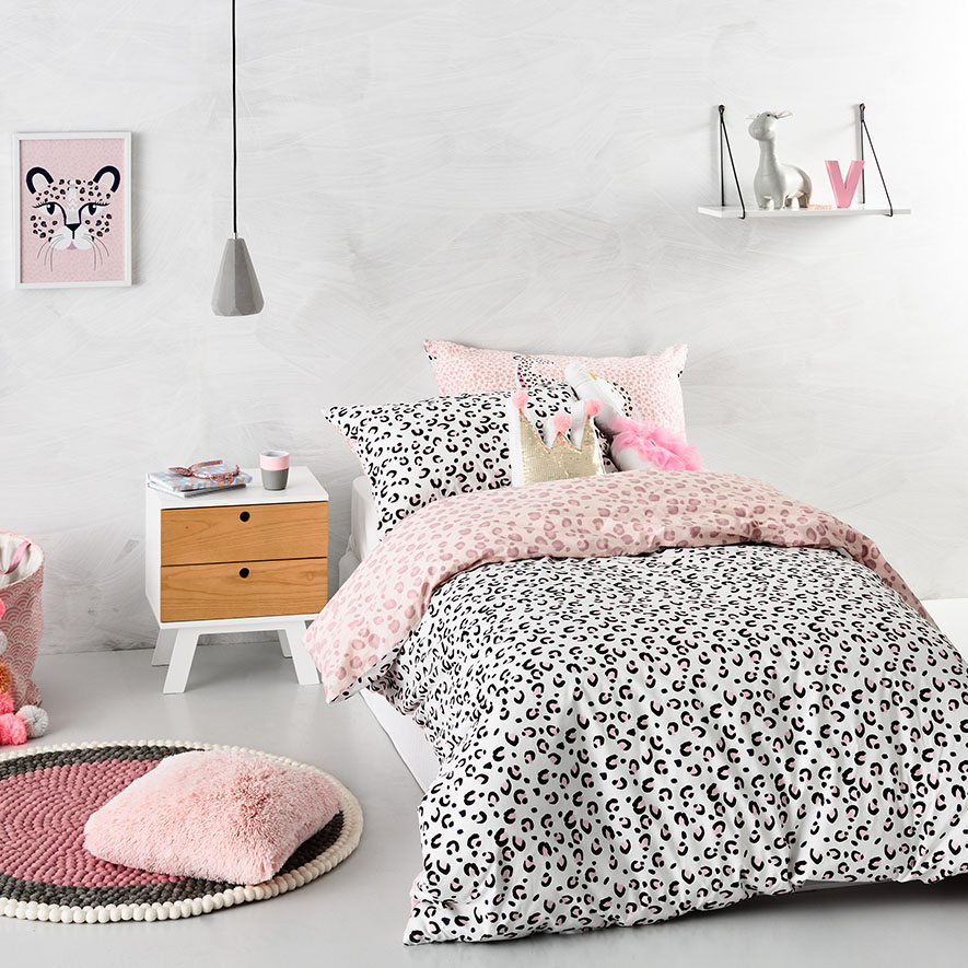 Adairs Kids Dancing Queen Quilt Cover Set Adairs