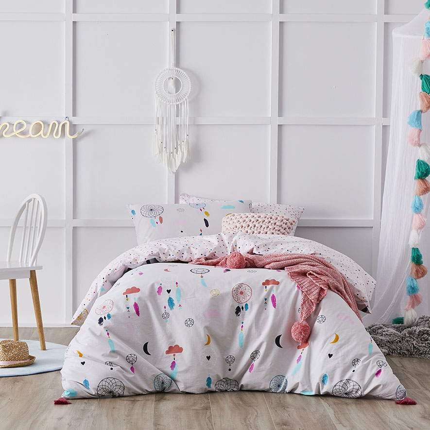 Adairs Kids Dream Catcher Quilt Cover Set Adairs