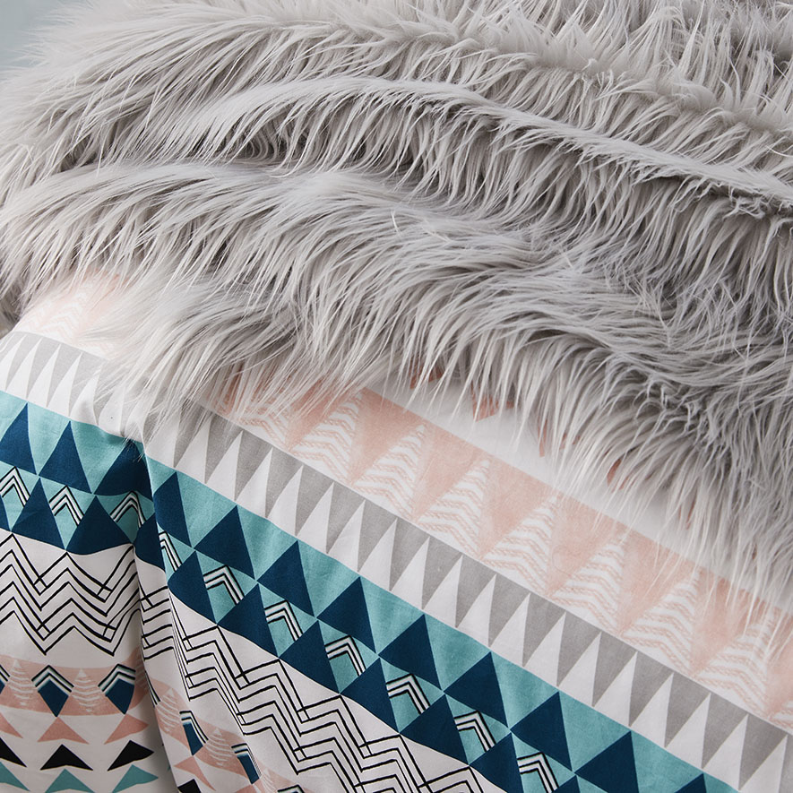 Adairs Kids Tribal Feather Quilt Cover Set Adairs