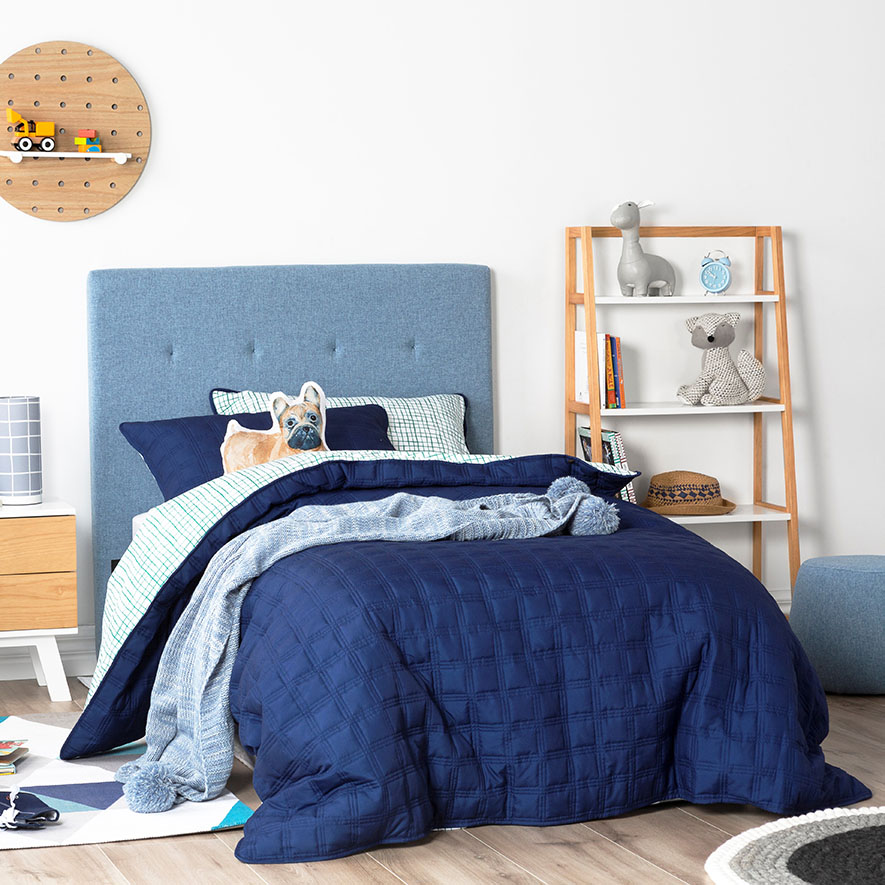 Adairs Kids Kenji Quilted Quilt Cover Set Adairs