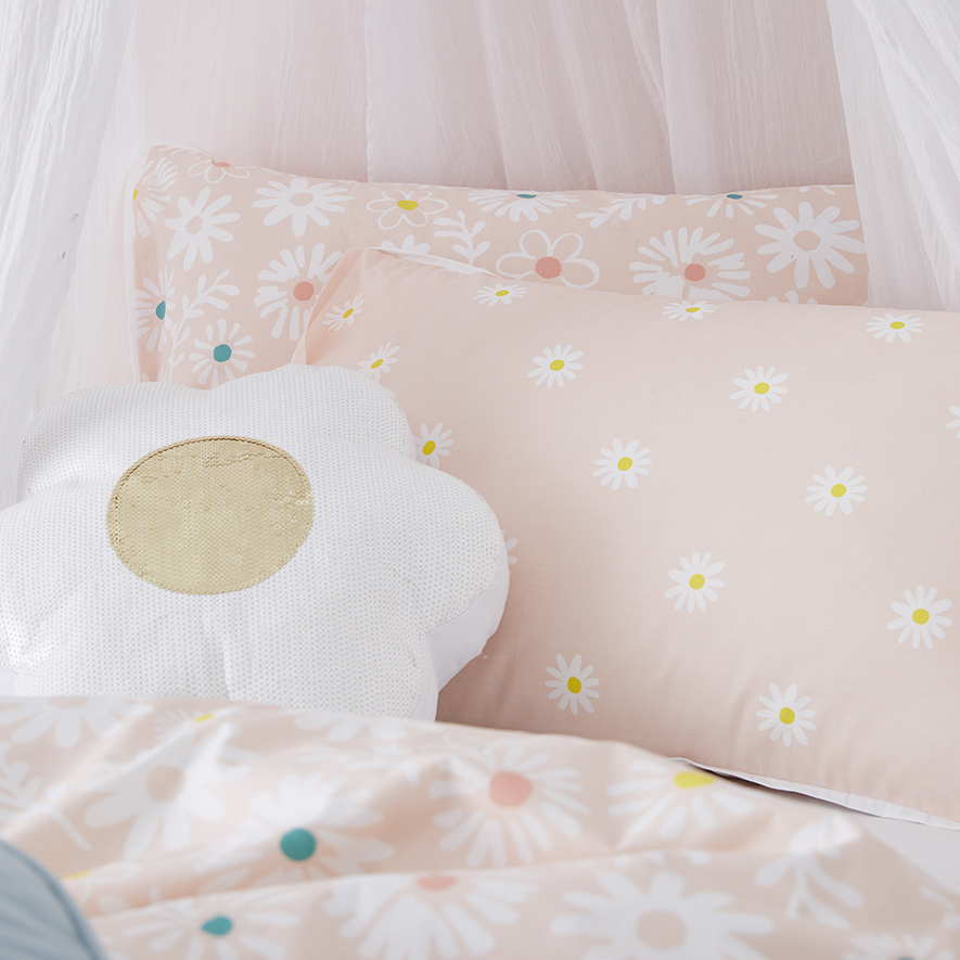 Adairs Kids Daisy Multi Quilt Cover Set Adairs