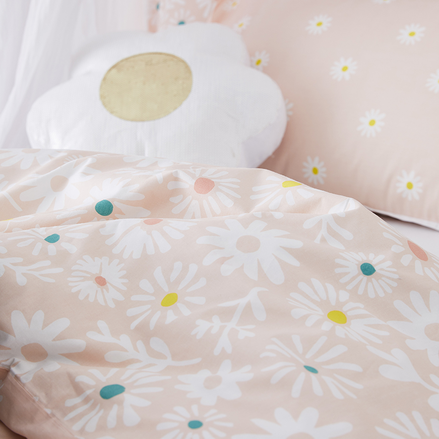 Adairs Kids Daisy Multi Quilt Cover Set Adairs