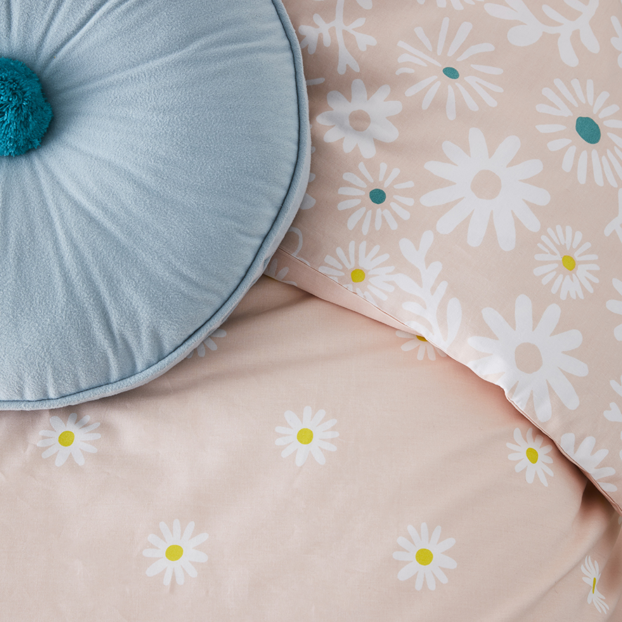 Adairs Kids Daisy Multi Quilt Cover Set Adairs