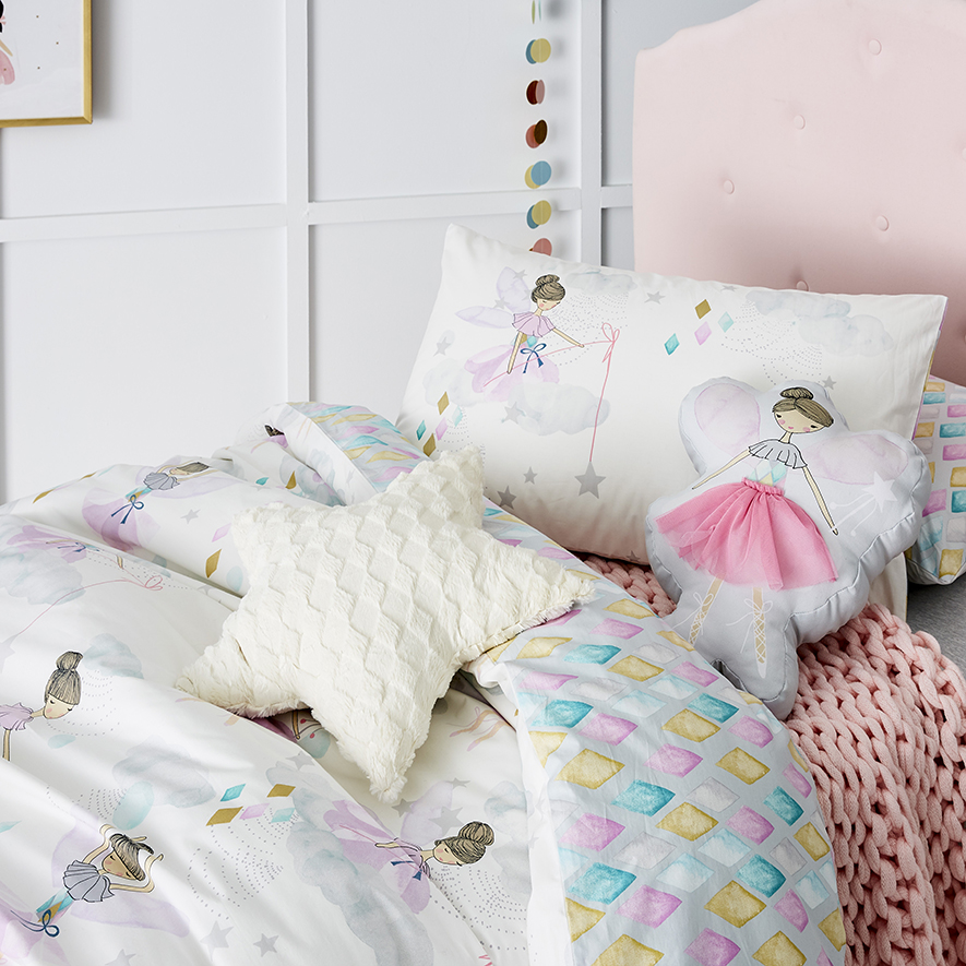 Fairy doona cover top