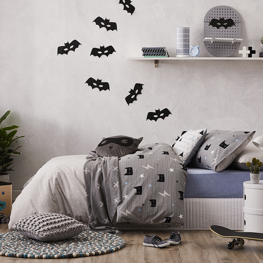 Superhero quilt cover deals