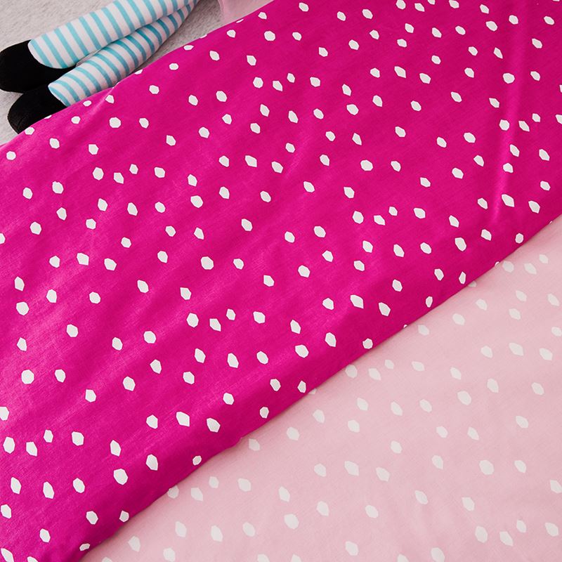 Darcy Spot Pink Quilt Cover Set