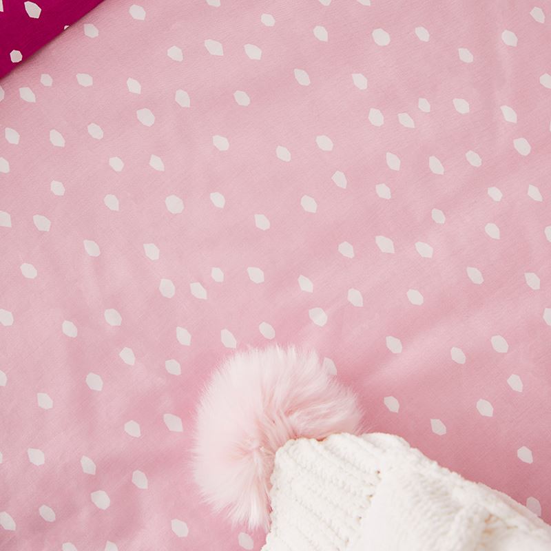 Darcy Spot Pink Quilt Cover Set