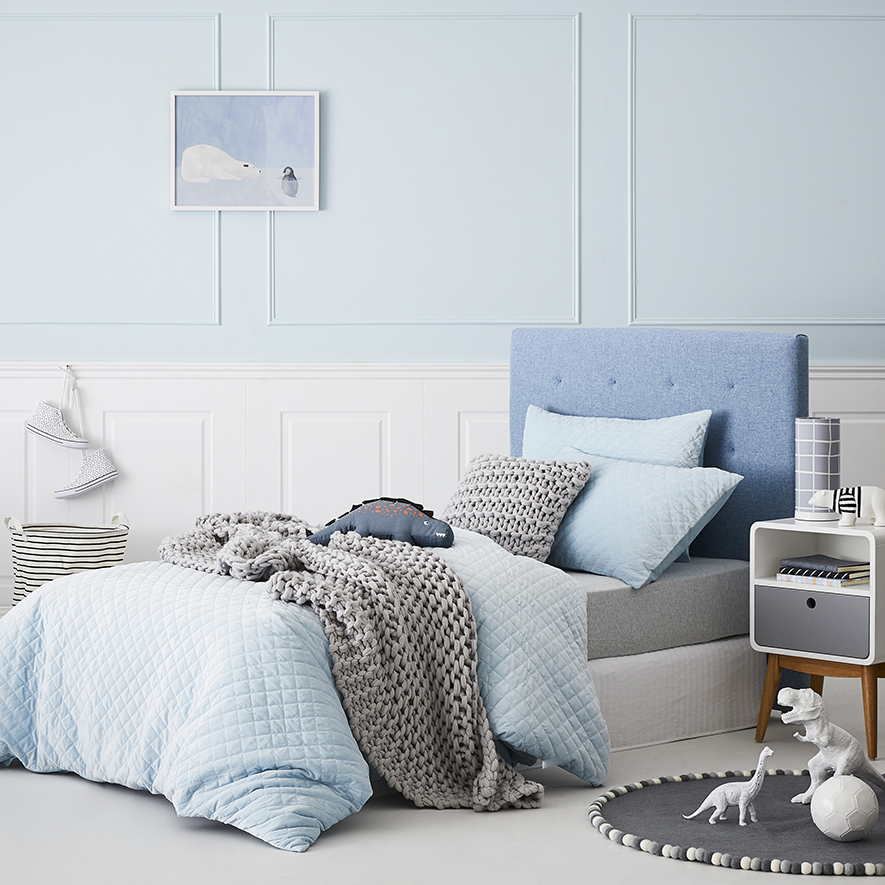 Adairs blue quilt cover Clearance