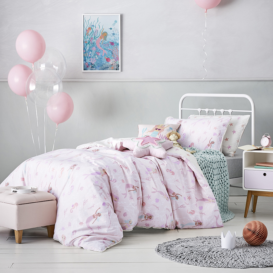Adairs mermaid quilt cover shop