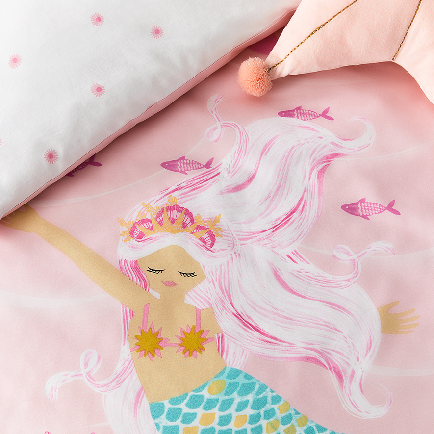 Kids mermaid sheets clearance