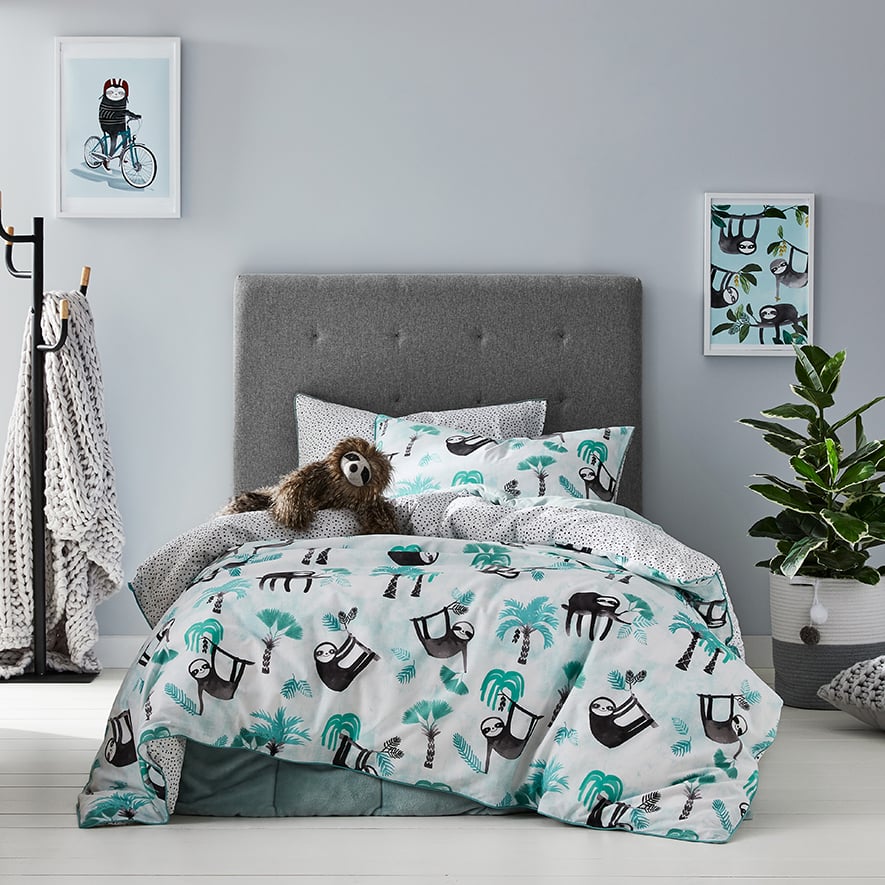Sloth doona cover adairs sales