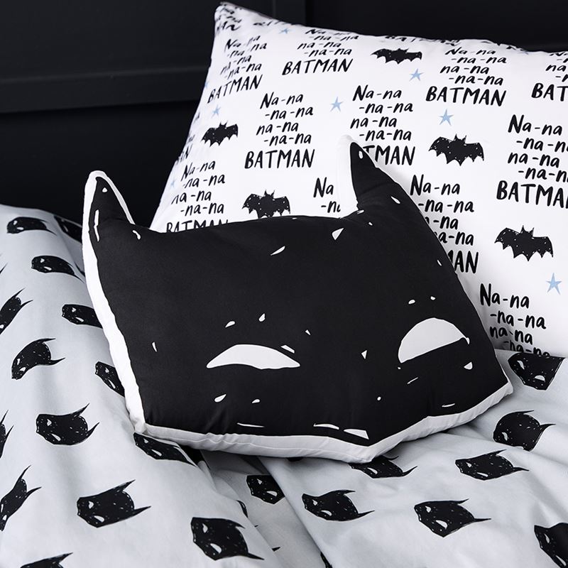 Batman Grey Quilt Cover Set