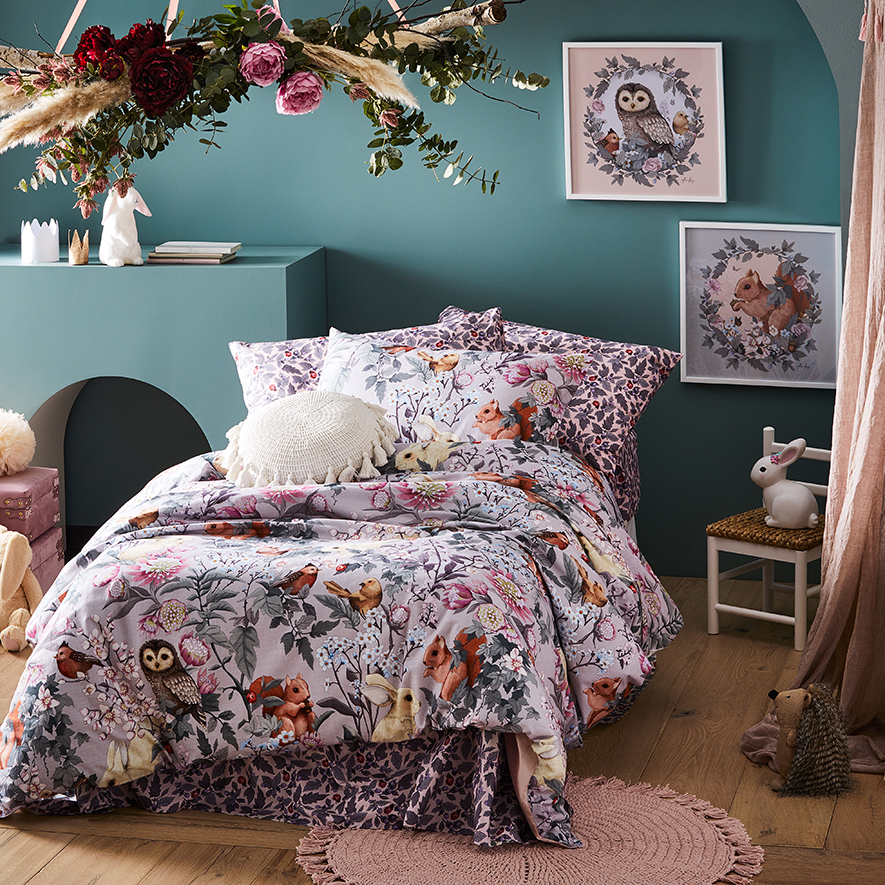 Adairs woodland quilt shop