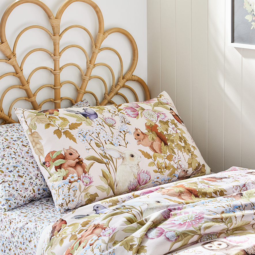 Adairs woodland shop quilt