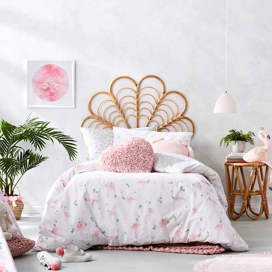 Adairs flamingo sale quilt cover