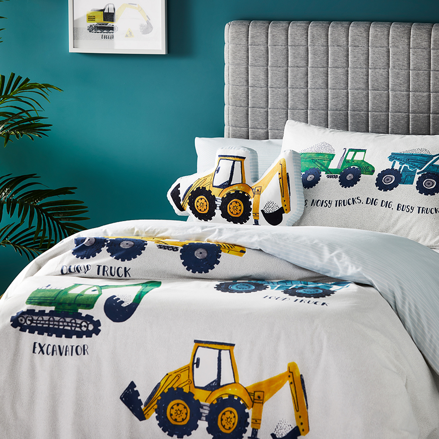 Truck doona cover top