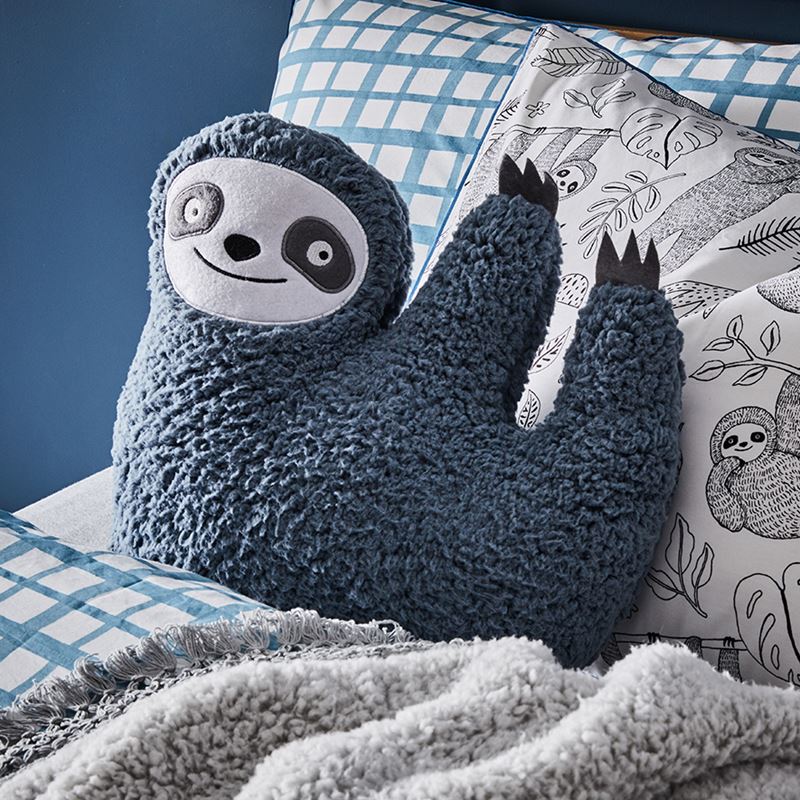 Smiley Sloth Quilt Cover Set