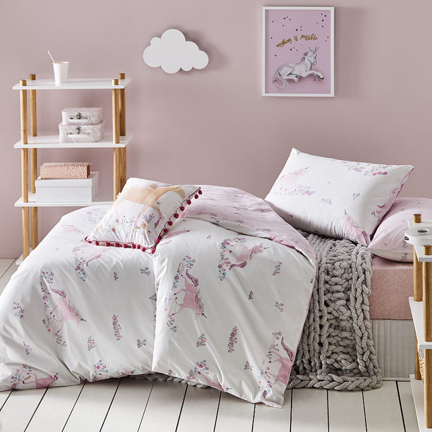 Adairs unicorn quilt cover online
