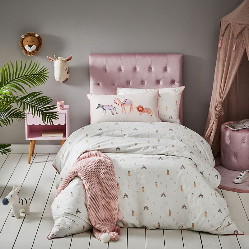 Moroccan Dreaming Pale Pink Quilt Cover Set