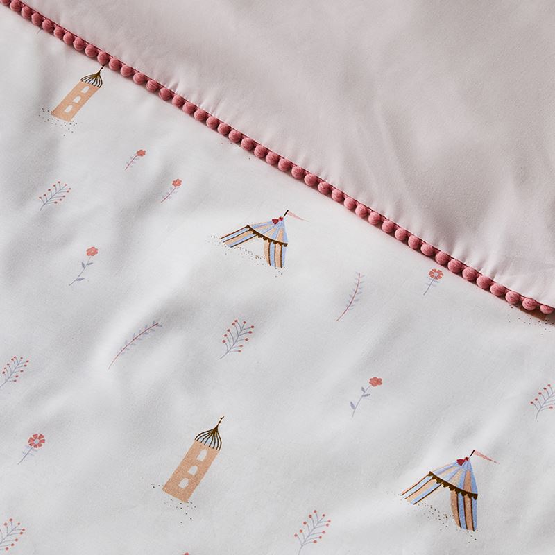 Moroccan Dreaming Pale Pink Quilt Cover Set