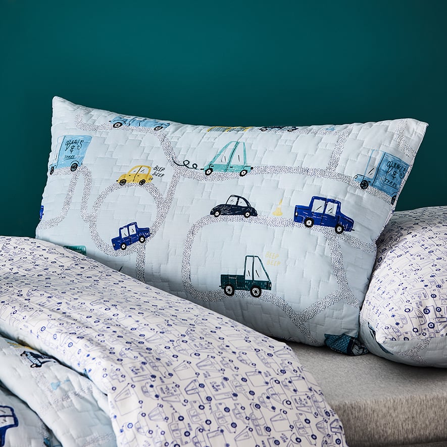 Baby blue deals quilt