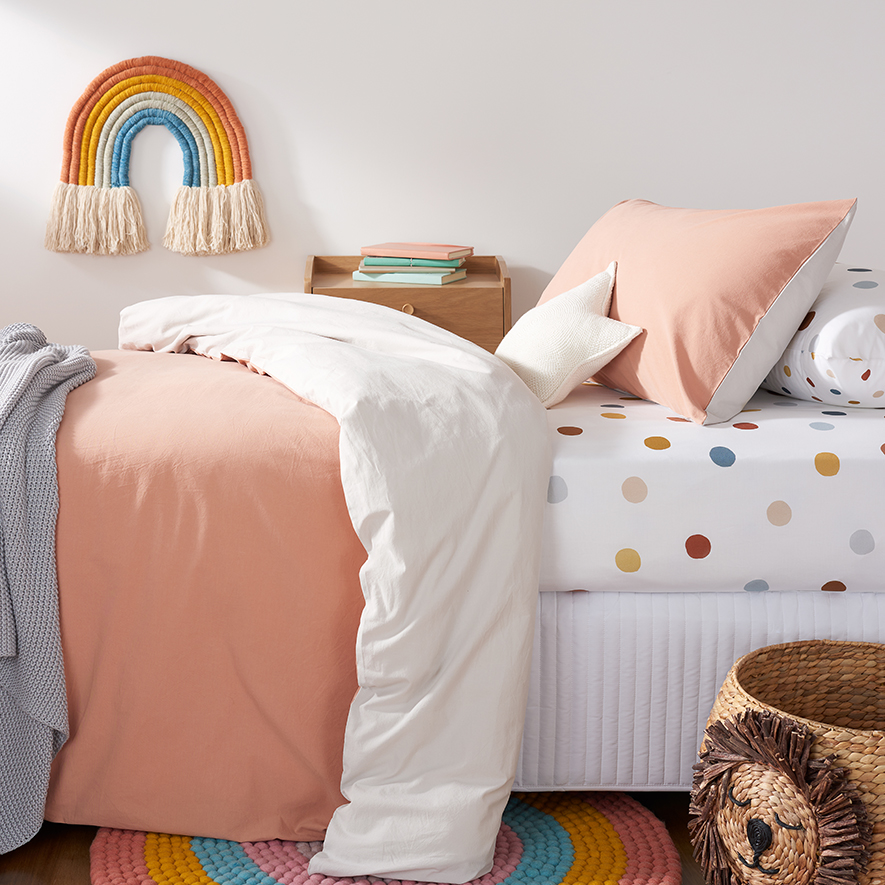 Stonewash Cotton Quilt Cover Set 