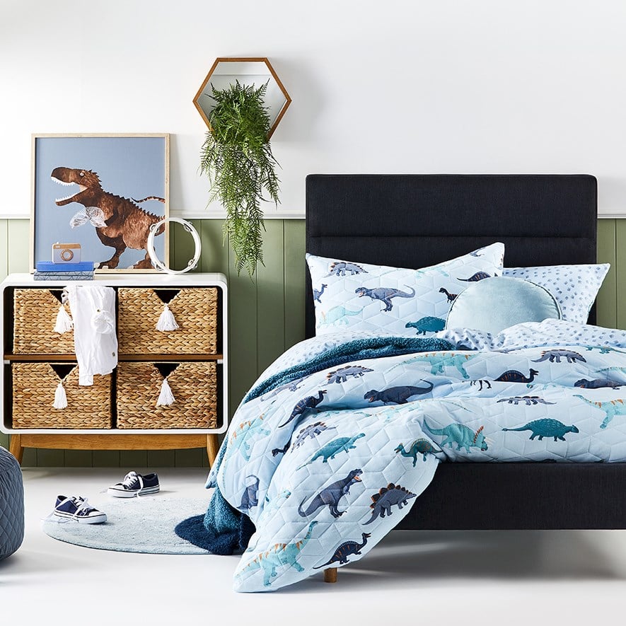 Adairs dinosaur quilt cover clearance