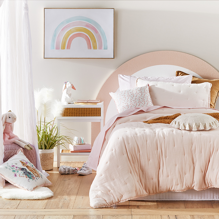 Adairs pink quilt cover hotsell