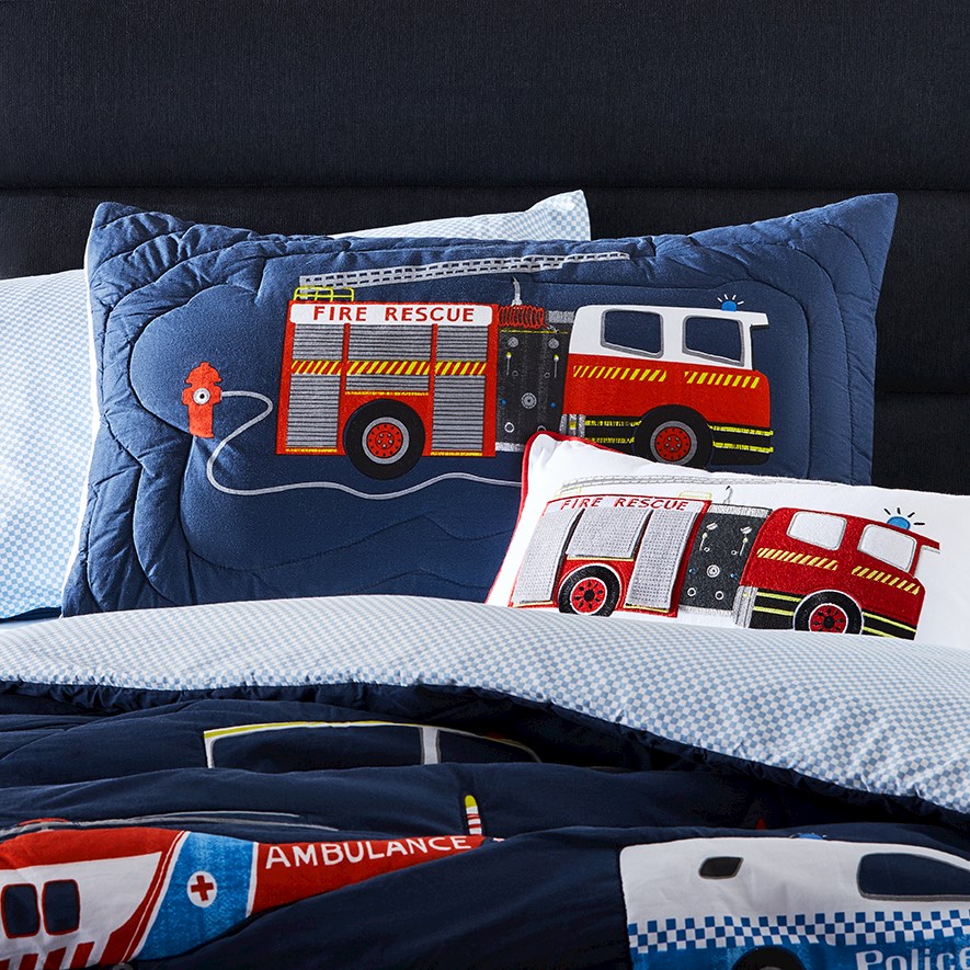 Fire truck quilt cover new arrivals