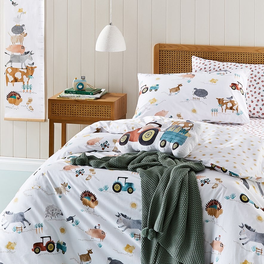 Kids cotton quilt cover shop
