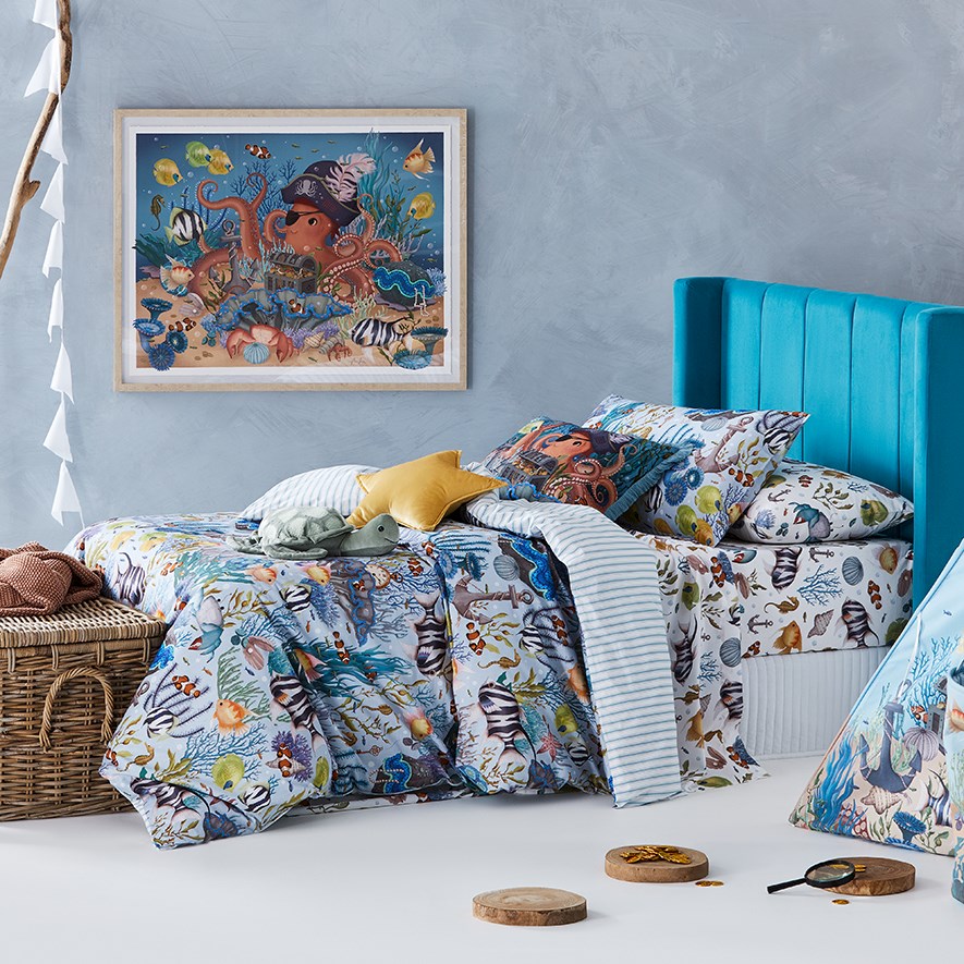 Adairs fish shop quilt