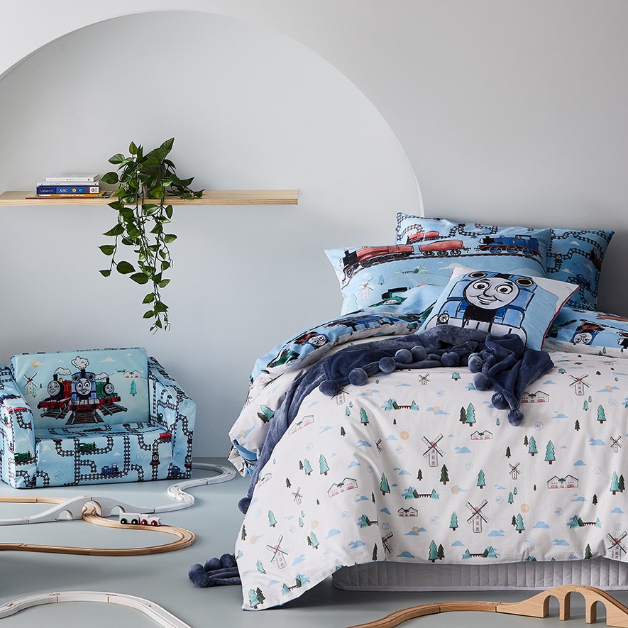Thomas the tank engine quilt sales cover set