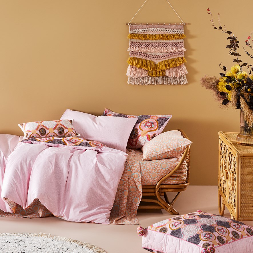 Adairs Kids Miimi + Jiinda Giidany Lullabies Quilt Cover Set Adairs