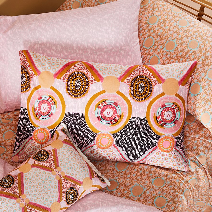 Adairs Kids Miimi + Jiinda Giidany Lullabies Quilt Cover Set Adairs