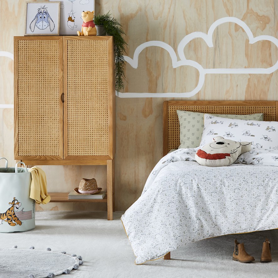 Disney Winnie The Pooh Quilt Cover Set 
