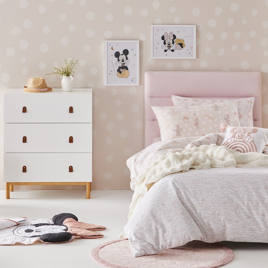Minnie mouse bed cover sale