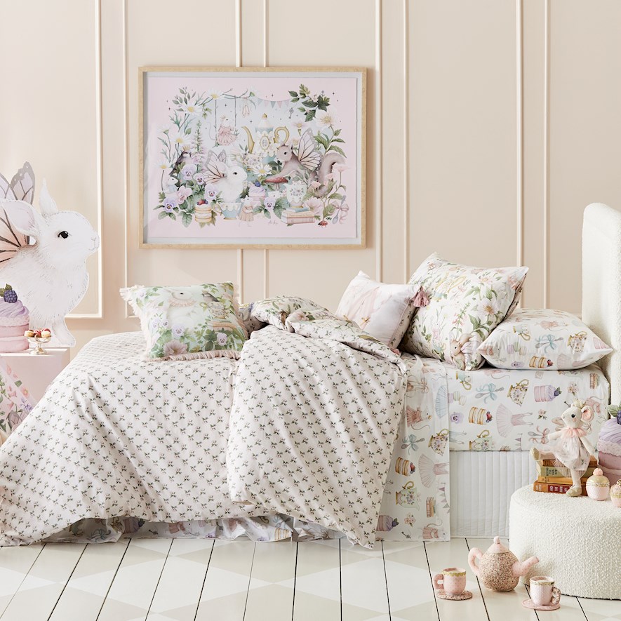 Adairs ballerina sales quilt cover