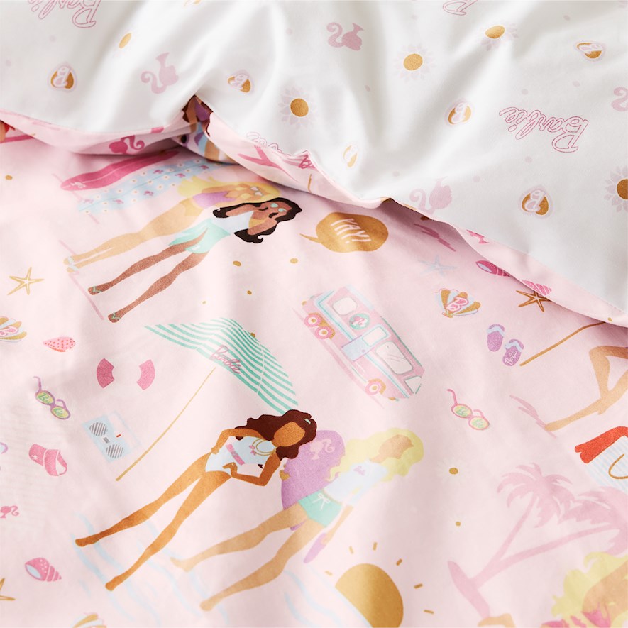 Barbie quilt cover set outlet