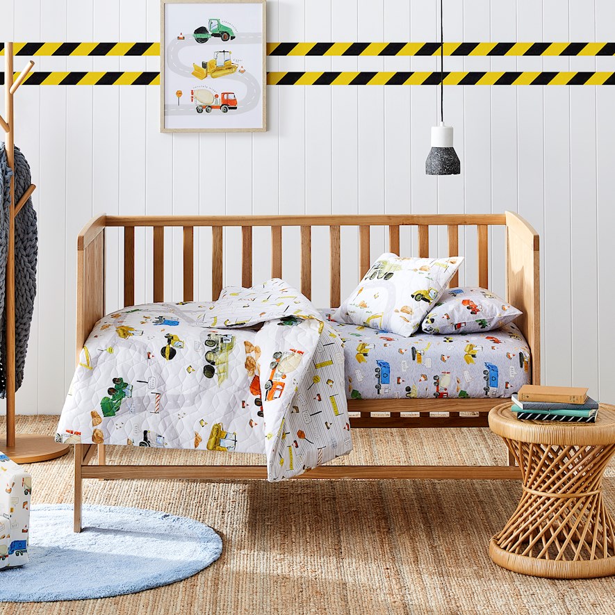 Travel cot quilt and cover 2025