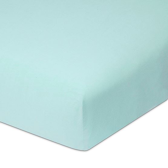 Stonewashed Cotton Soft Sage Pack of 2 Fitted Sheets