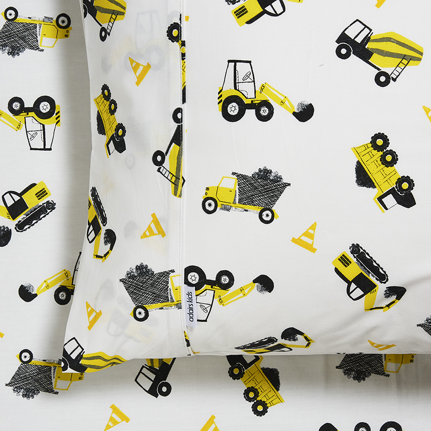 Kids digger bedding store