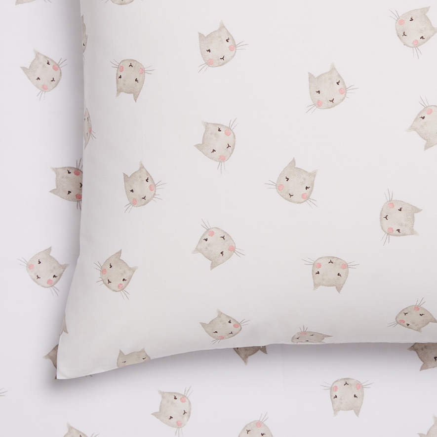 Adairs Kids - Kitty Sheet Set | Adairs