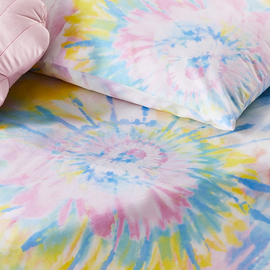 Tie dye bed sheets deals