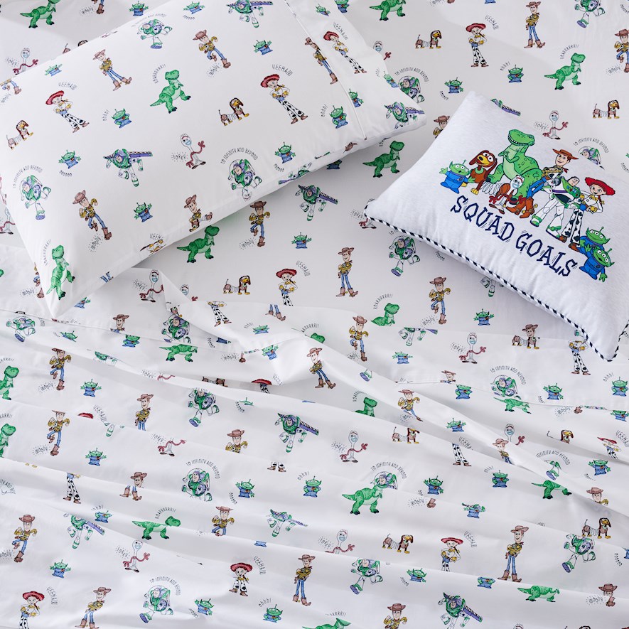 Toy story store sheets full