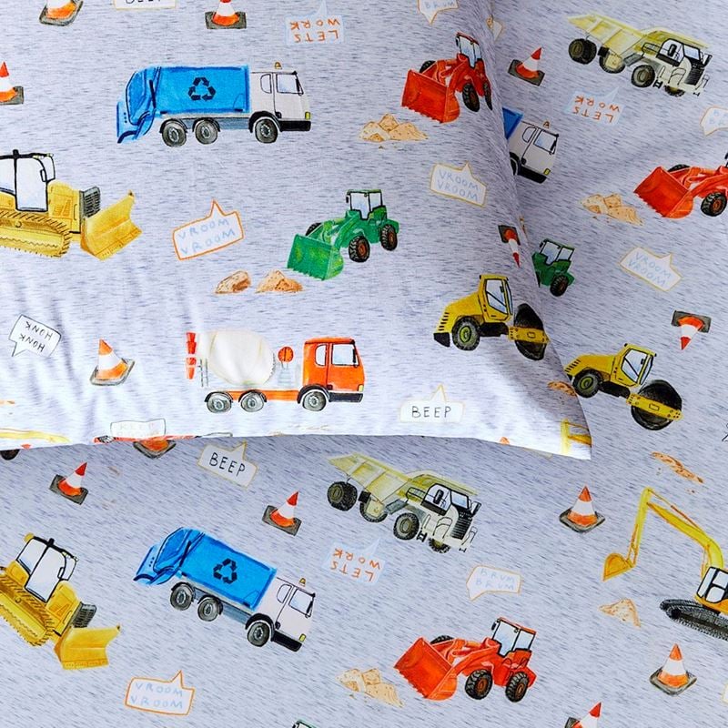 Truck Town Multi Fitted Sheet Set