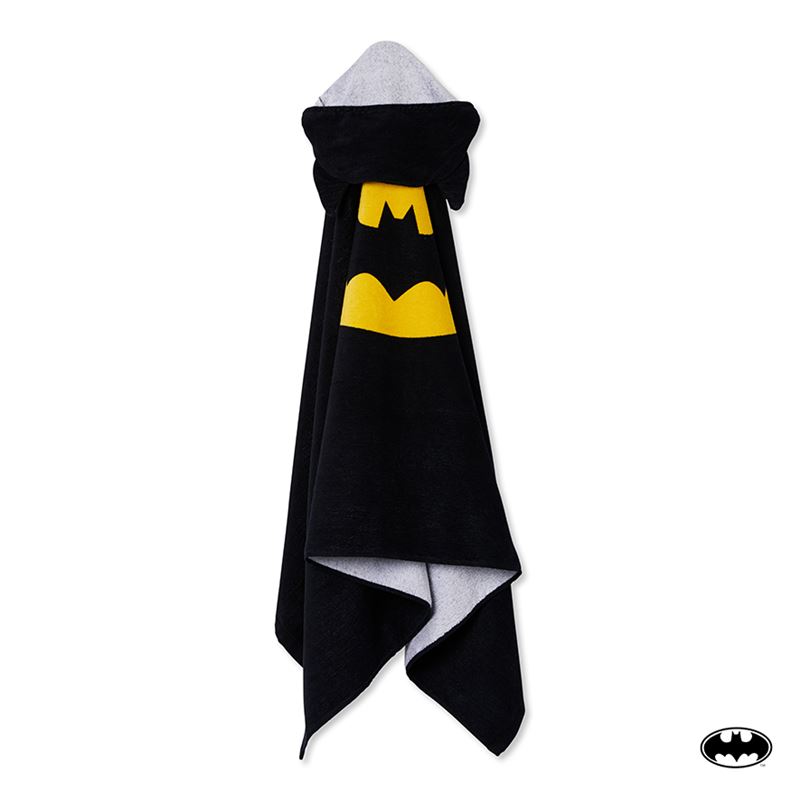 Hooded Towel Black Batman