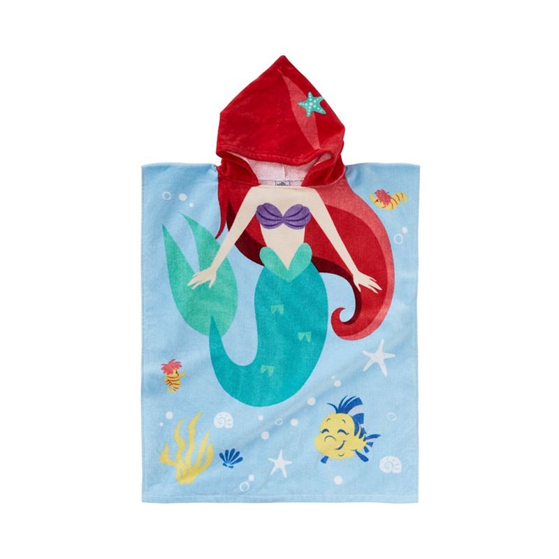 Little Mermaid Hooded Beach Towel
